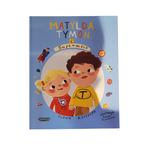 książka matylda, tymon i supermoce