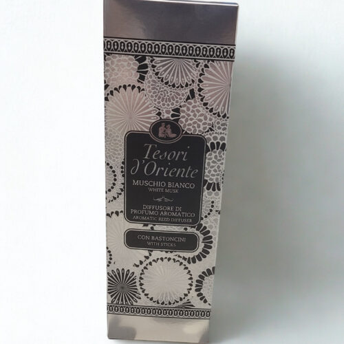 Tesori d'Oriente dyfuzor z patykami Muschio Bianco 200ml